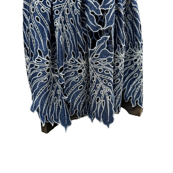 Antonio Melanie dress size 6 NWT Ethereal Elegance navy. Perfect! - Picture 6 of 11